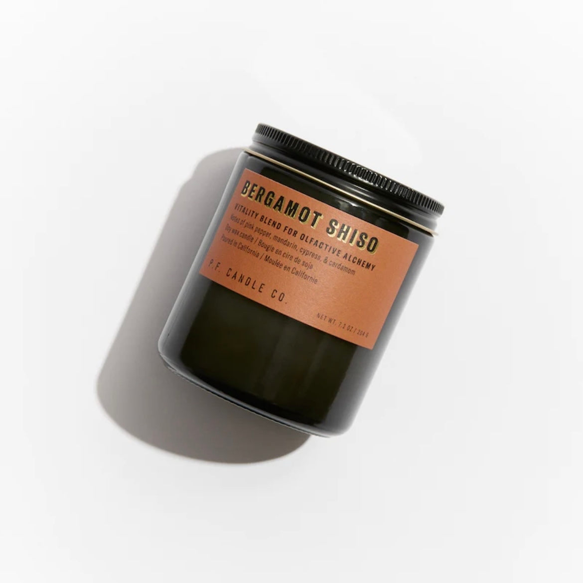 Bergamot Shiso – 7.2 oz Soy Candle