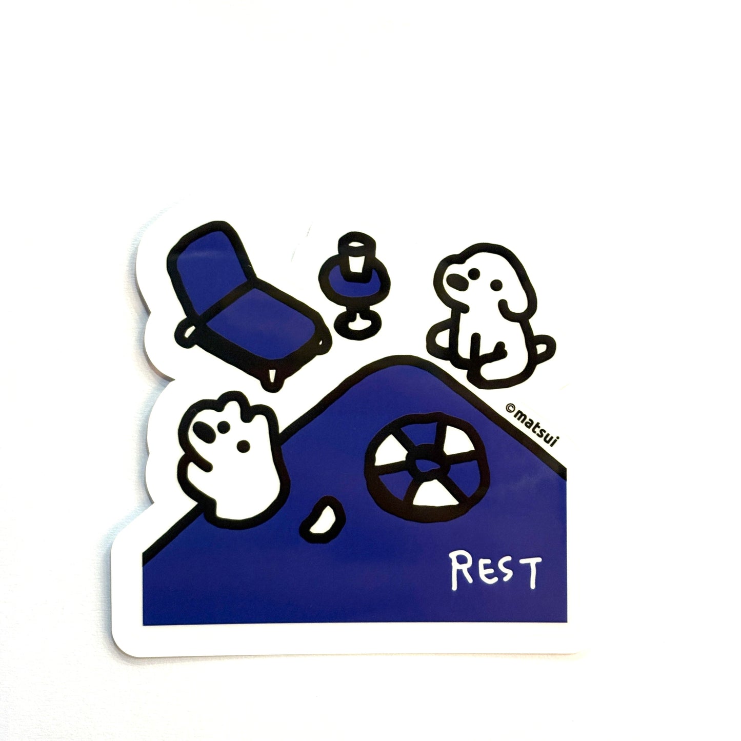MATSUI DIE CUT STICKER