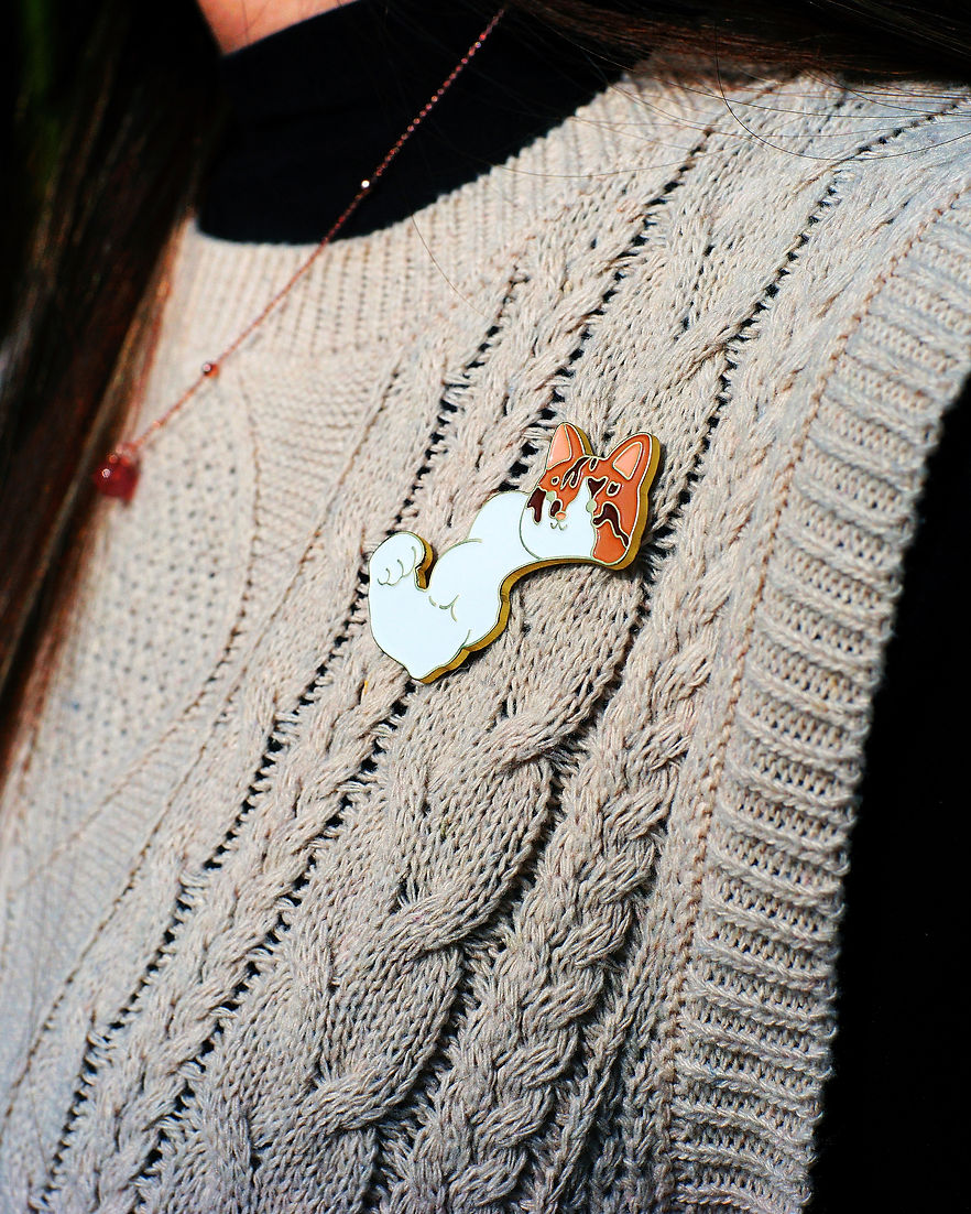 沙煲咁大嘅拳頭 喵喵襟章