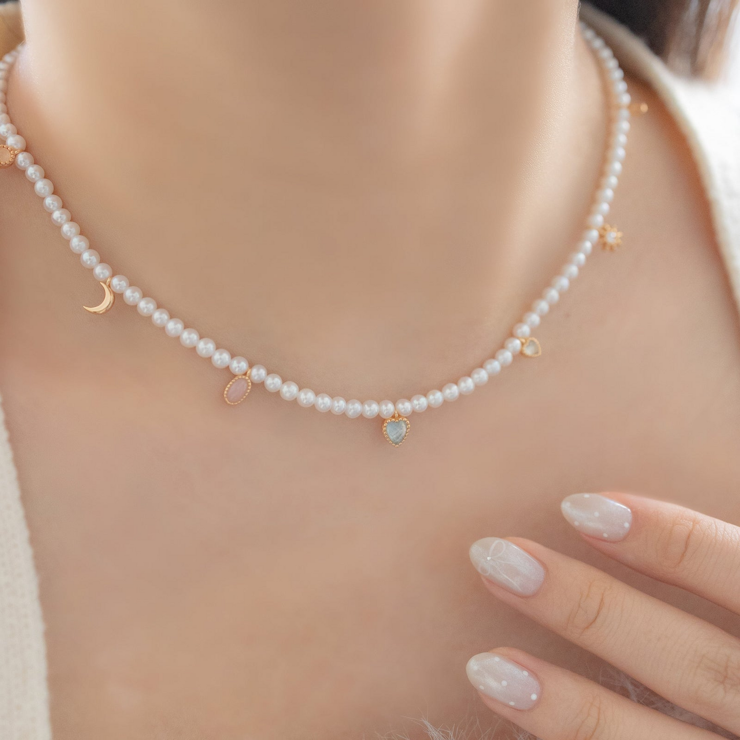 AUDREY PEARL NECKLACE