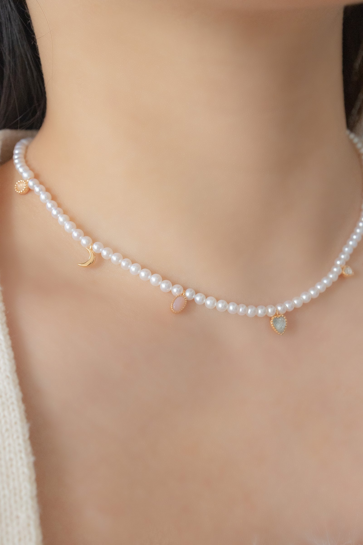 AUDREY PEARL NECKLACE