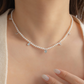 AUDREY PEARL SILVER NECKLACE