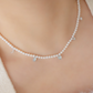 AUDREY PEARL SILVER NECKLACE