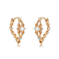 BELLA LACE EAR-HOOP EARRINGS