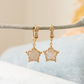 BUBBLE FLORA EARRINGS - MOONSTONE