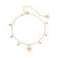 Charming Wonders Bracelet - Rose Quartz