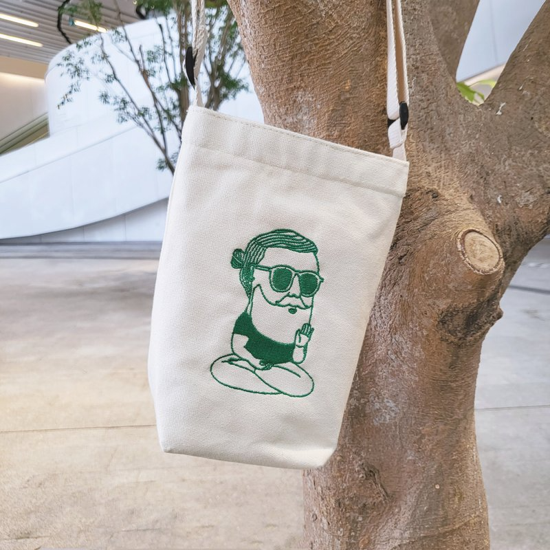 Tote Bag (Beige) 細袋米色 | Calm Embroidery 冷靜刺繡