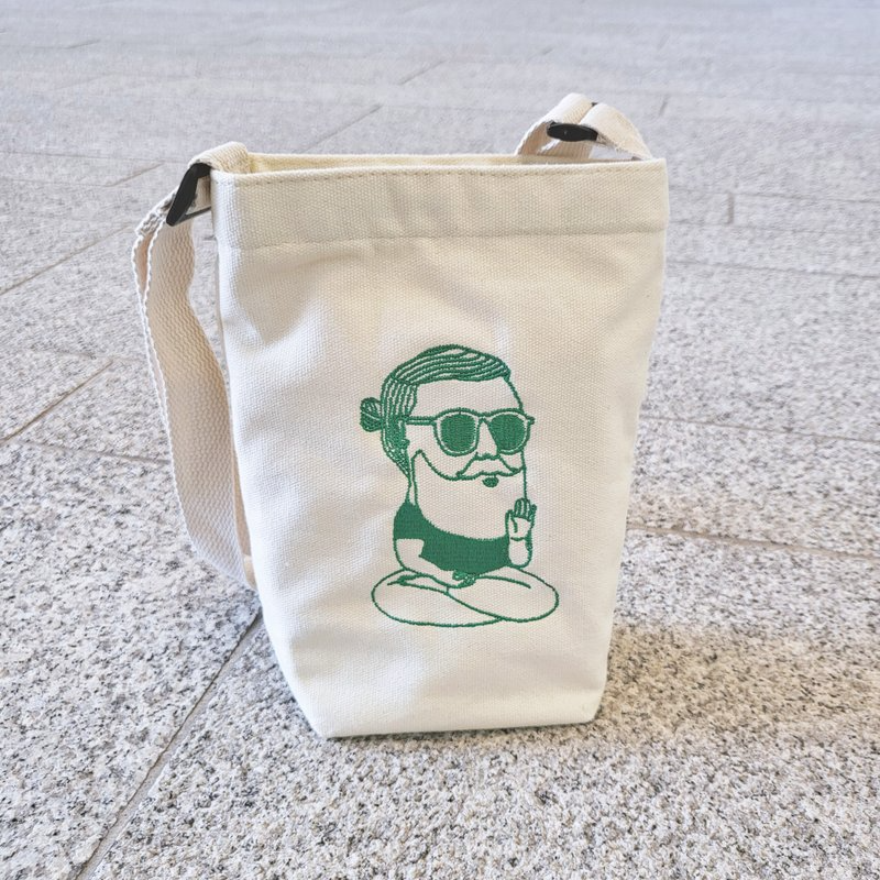 Tote Bag (Beige) 細袋米色 | Calm Embroidery 冷靜刺繡