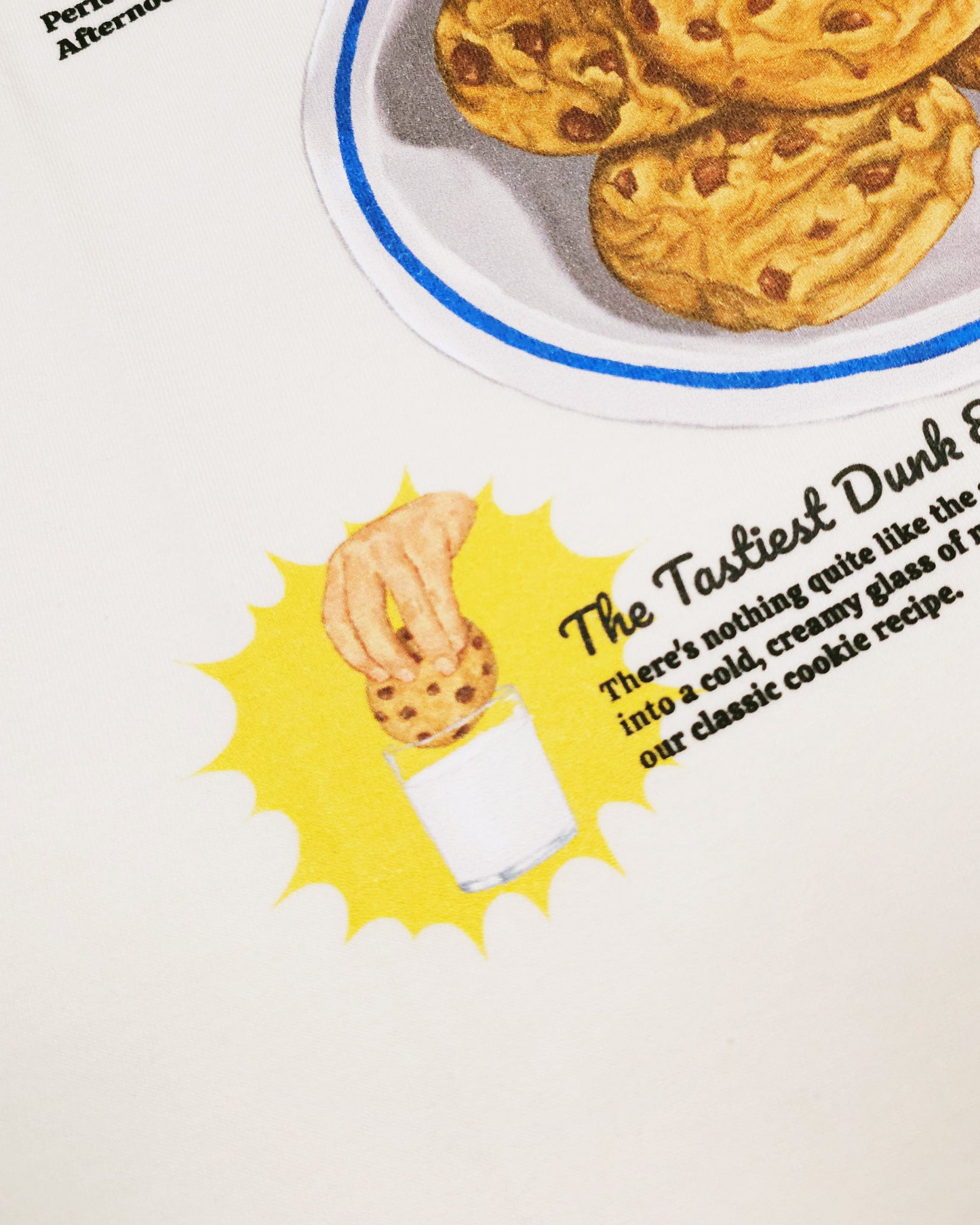 【Regular Size】Retro Ad T-shirt Chocolate Chip Cookie