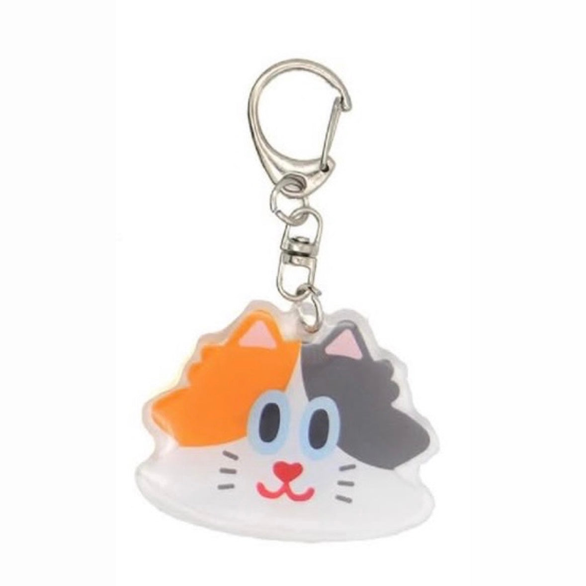 Acrylic Keychain (Flat Cat Head)
