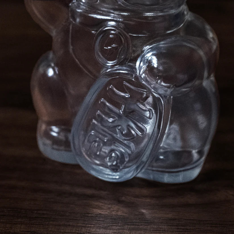 10cm招財貓巴夫 (搪膠錢罌版）/ 5色