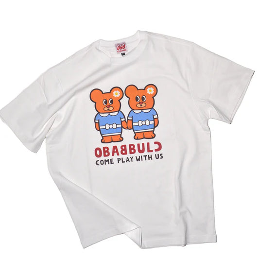 Twin Mice Tee (white)