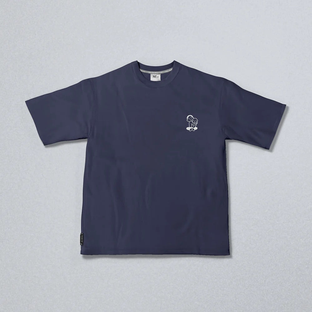 Mo x Noritake “BFF” Tee (Navy)