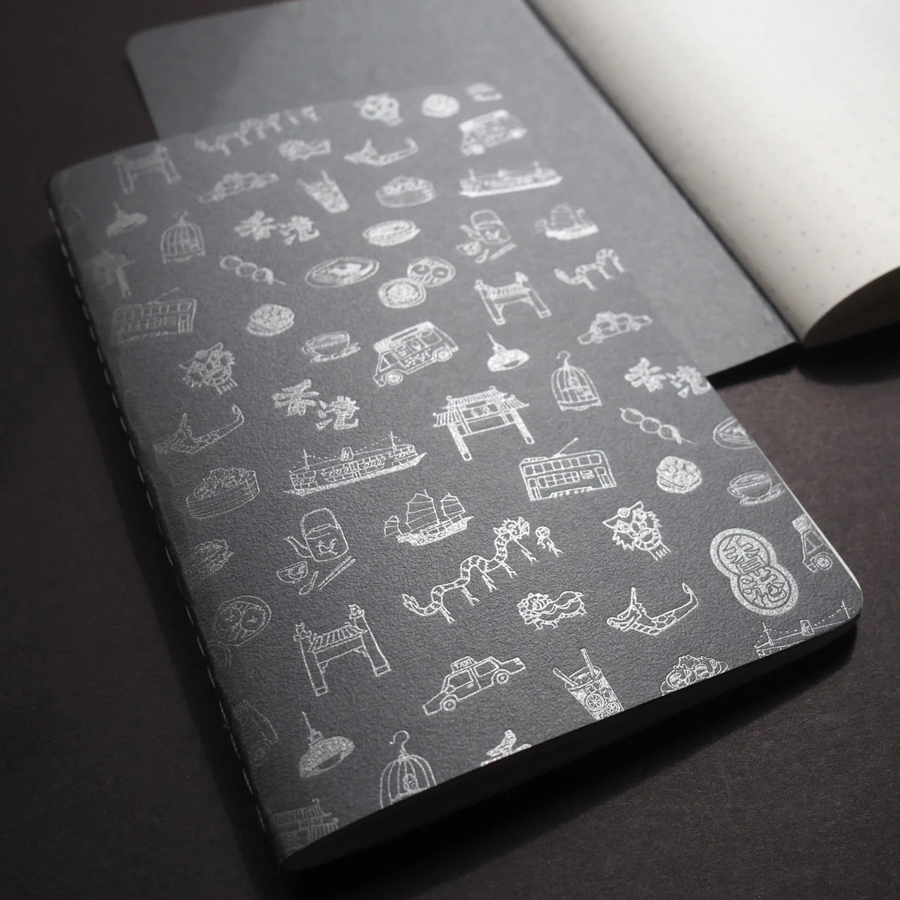 Letterpress Hong Kong Pocket Notebook