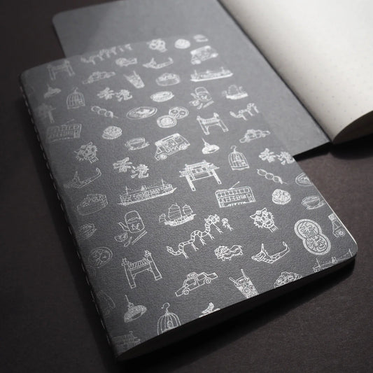 Letterpress Hong Kong Pocket Notebook