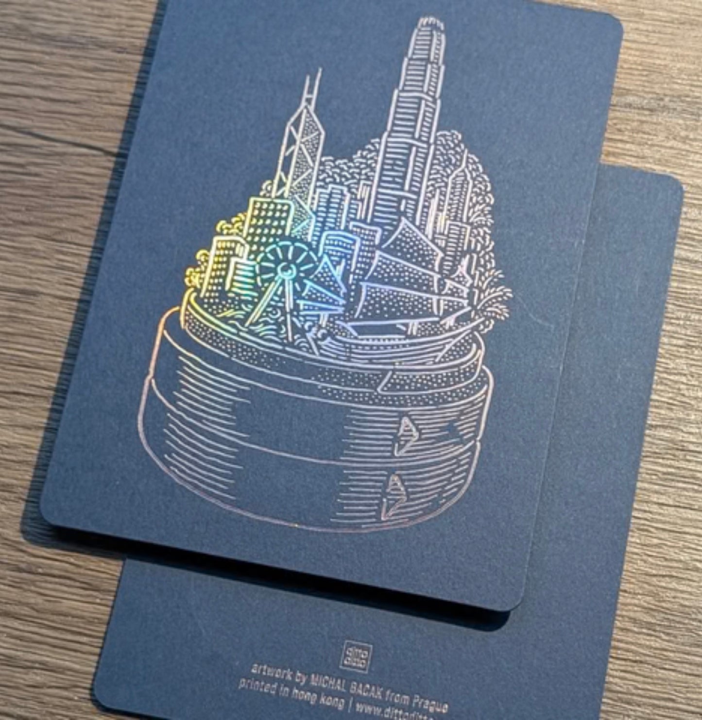 Ditto Ditto Hong Kong Theme Post Card