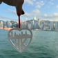 HANGING DECORATION: Hong Kong Heart Pearlescent