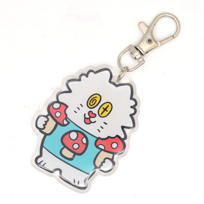 Big Keychain (Mushroom) (Red Mushroom / Happy Mushroom)