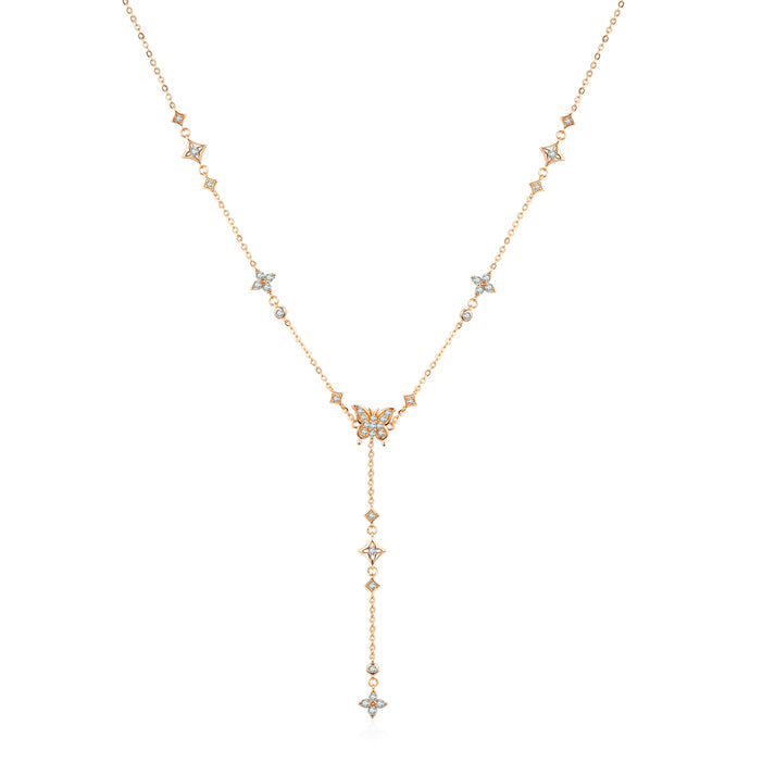 thumbnail image 2 of 18K Gold Plated Pendant Necklace Medallion Coin Heart Y Shaped Chain Toggle Necklace For Women Jewelry 2 of 14