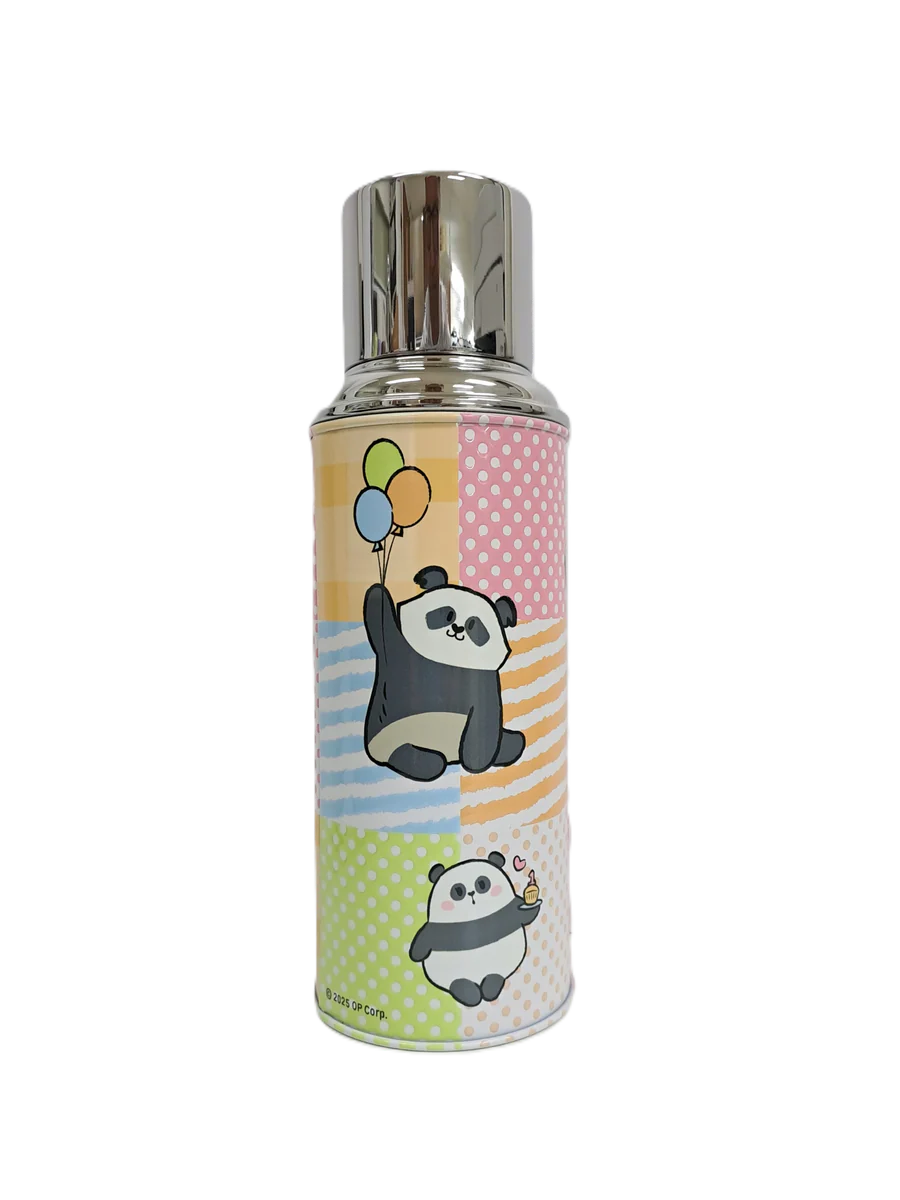 【海洋公園Panda Friends大熊貓】450毫升玻璃膽保溫瓶 (熊貓B款)