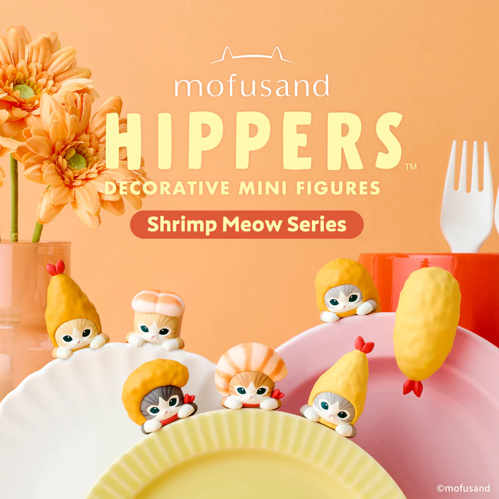 HIPPERS Mofusand shrimp meow series 盲盒