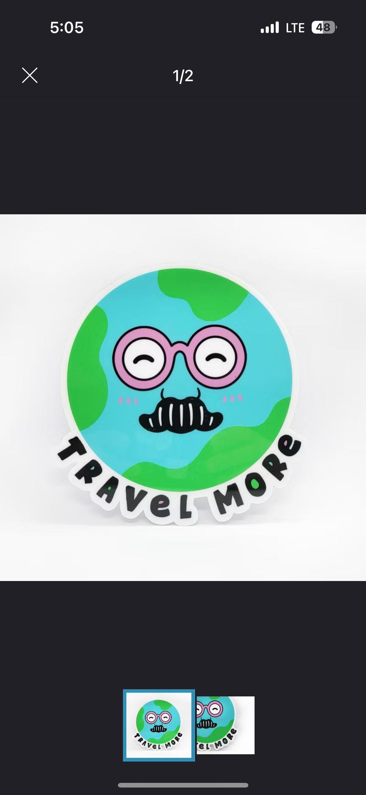 Travel More | Car Stocker | Luggage Sticker