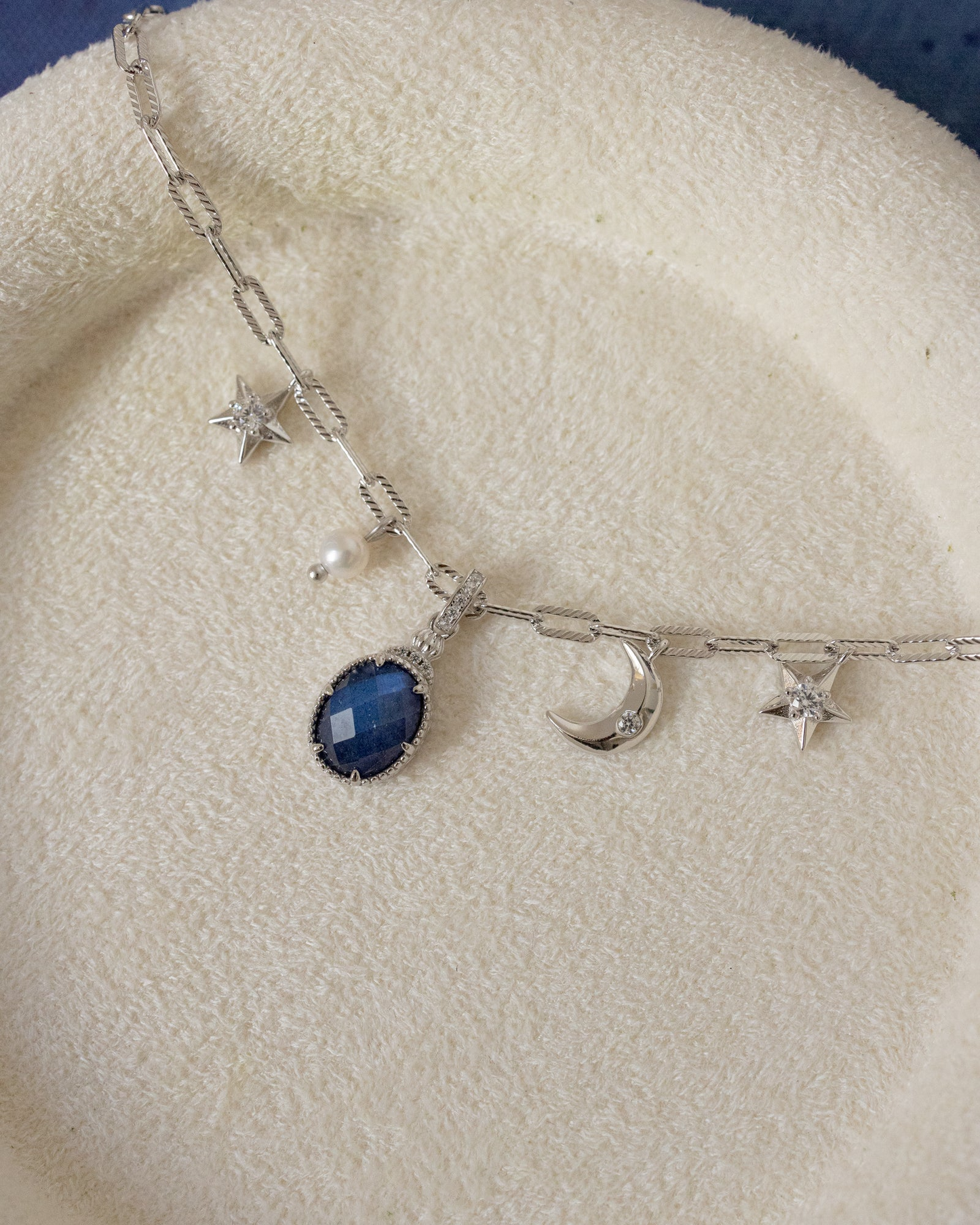 INDIGO NOVA SILVER BRACELET (TWO WAY WEARING)