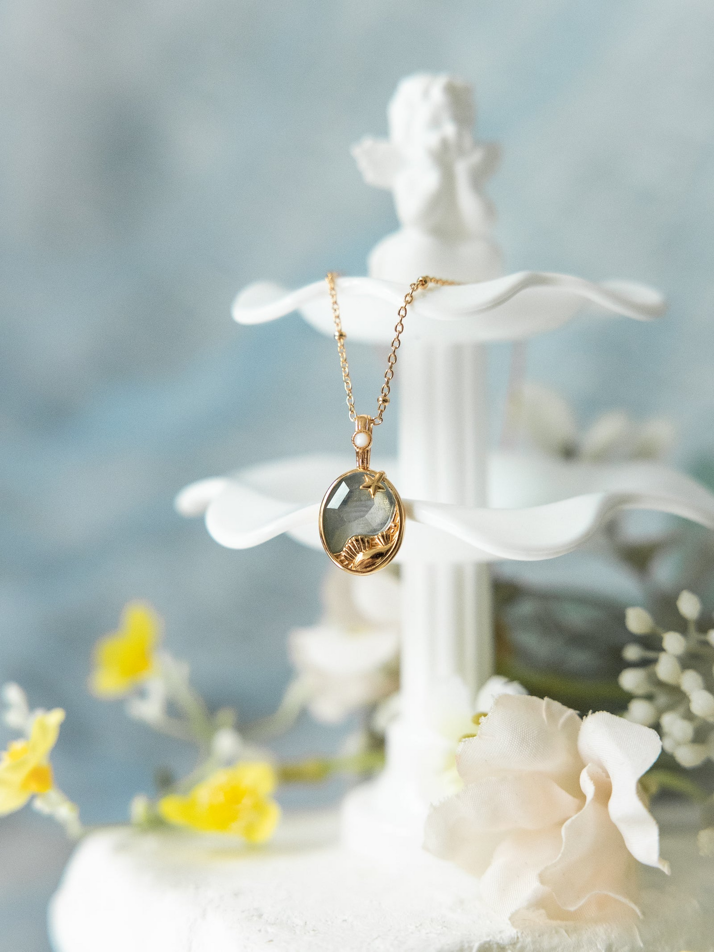 LAGOON DREAM NECKLACE AQUAMARINE