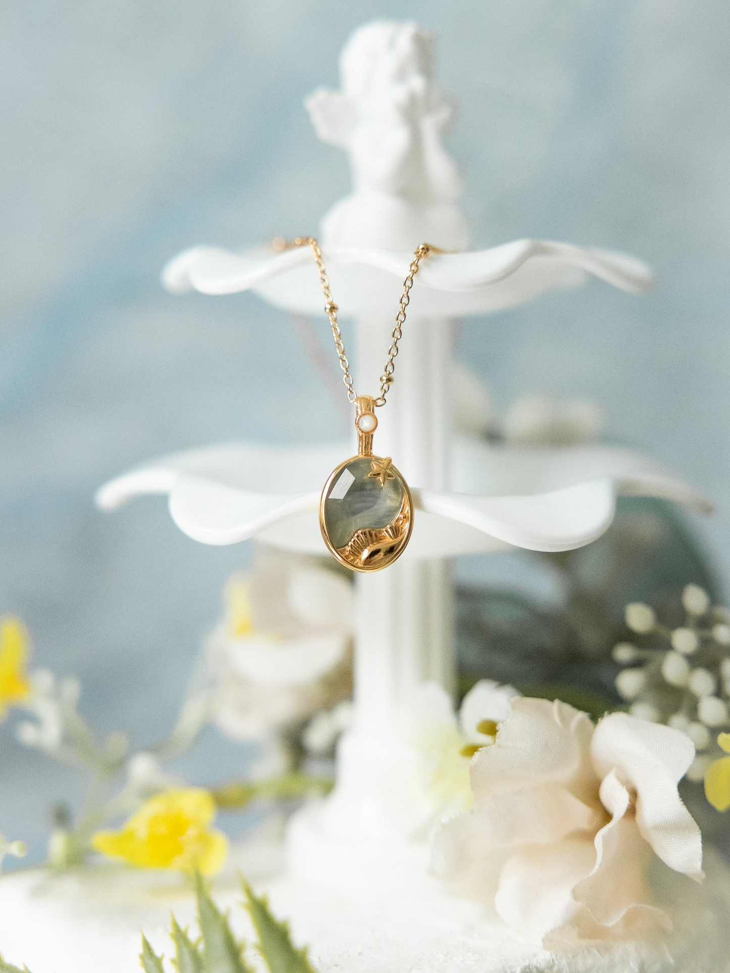 LAGOON DREAM NECKLACE AQUAMARINE