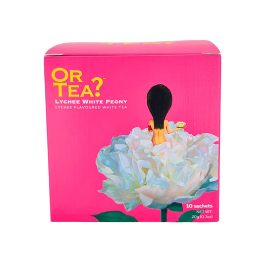 Lychee White Peony - Lychee Flavoured White Tea (10-Sachet)