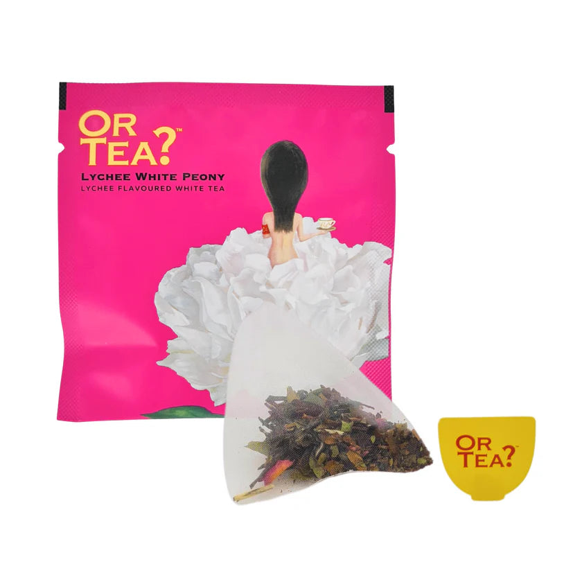 Lychee White Peony - Lychee Flavoured White Tea (10-Sachet)