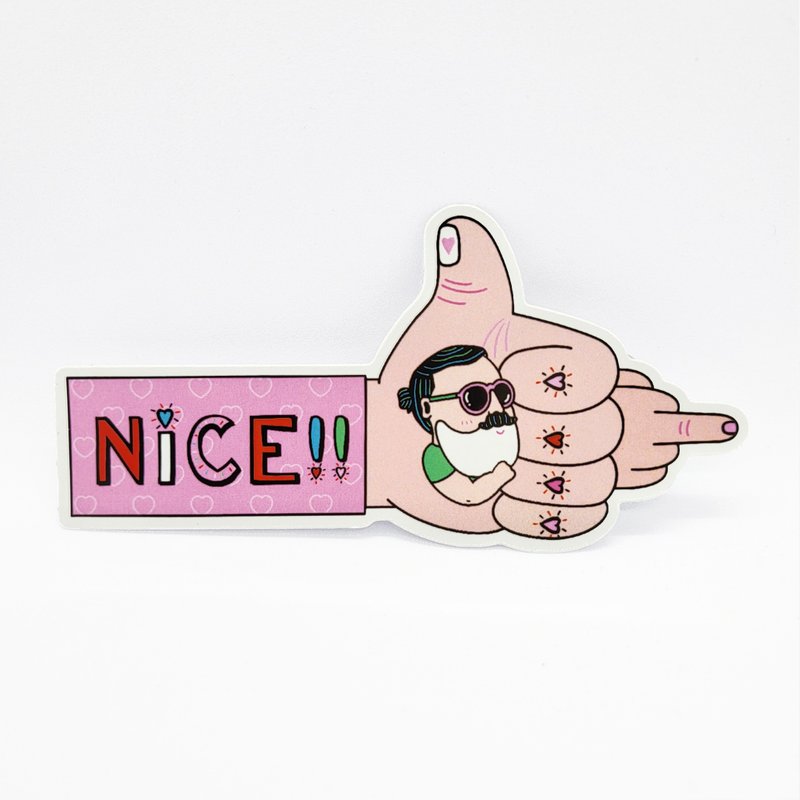 PVC Sticker 貼紙 | NICE 很好