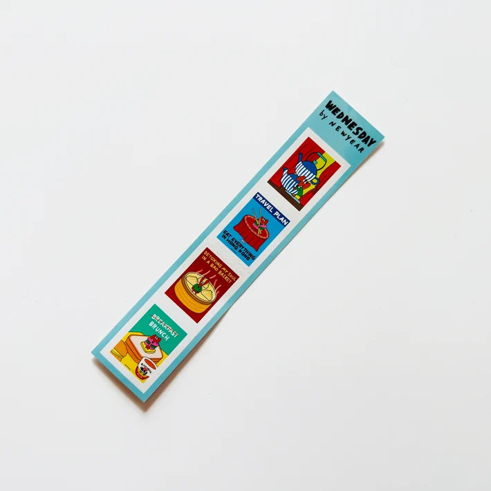 WEDNESDAY Stamp Sticker (2 style)