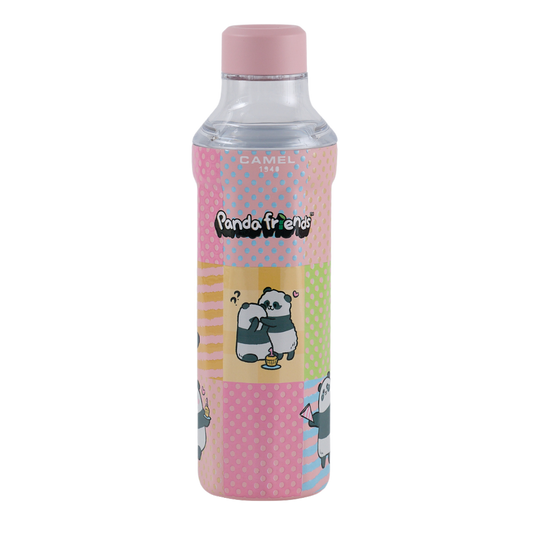 【海洋公園Panda Friends大熊貓】530毫升陶層不銹鋼保溫瓶 - B款