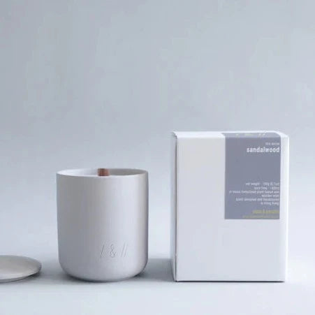 sandalwood / scented candle 190g // this series