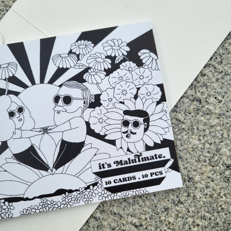 Postcard Book | 明信片書 | 10 張