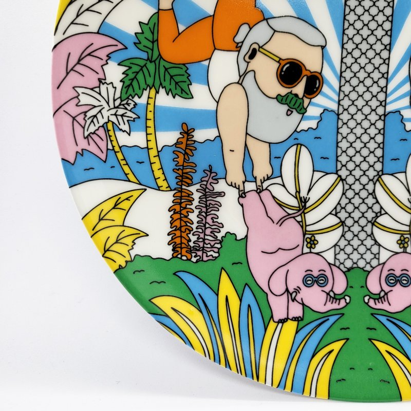 Porcelain Plate 瓷碟 | Trust Each Other 相信對方