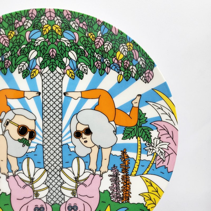 Porcelain Plate 瓷碟 | Trust Each Other 相信對方