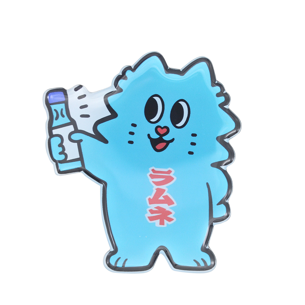 Fridge Magnet (Ramune Flat Cat)
