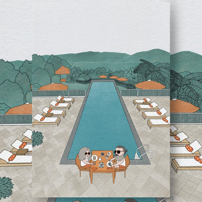 Art Print 藝術印刷 | Silence 沉默 | A4 | A3