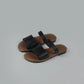 Double Slide Flat Sandal