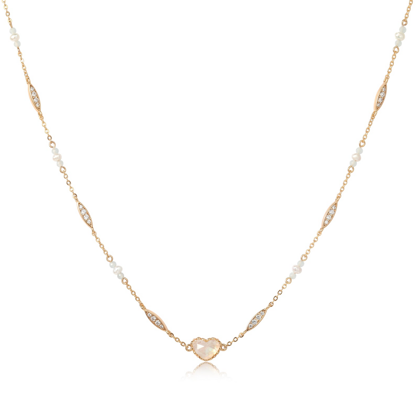 VACANZA MOONSTONE NECKLACE