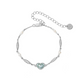 VACANZA SILVER BRACELET AQUAMARINE