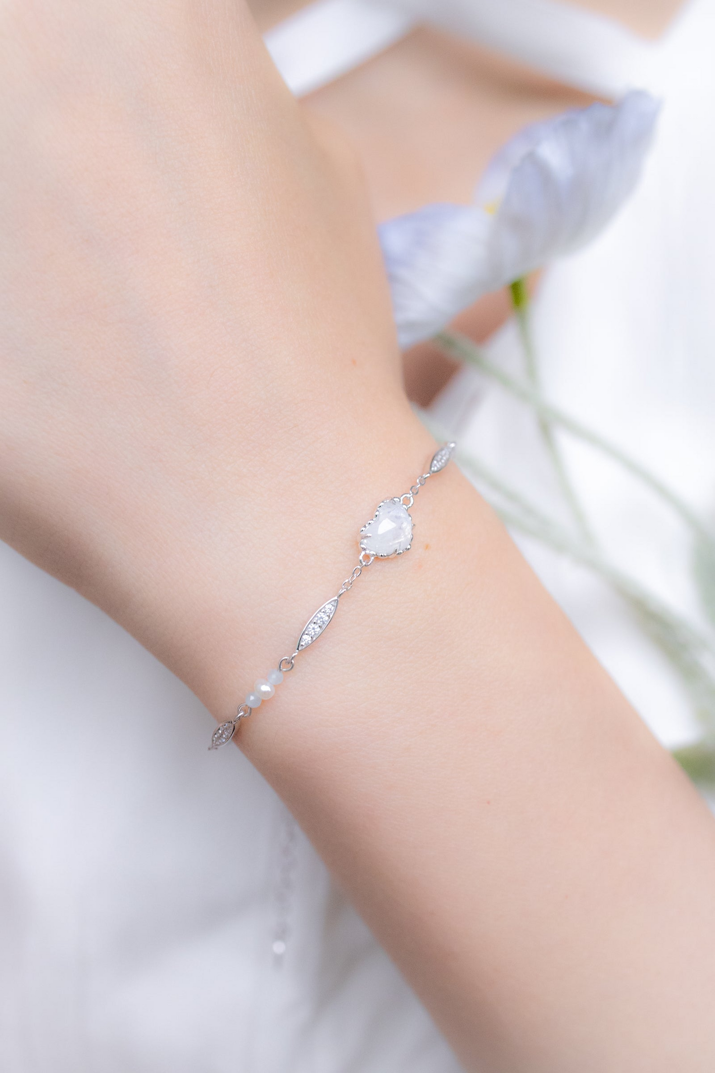 VACANZA SILVER BRACELET MOONSTONE