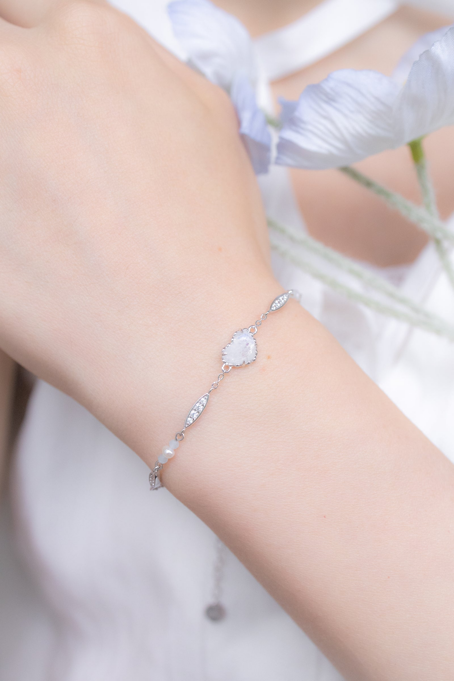 VACANZA SILVER BRACELET MOONSTONE