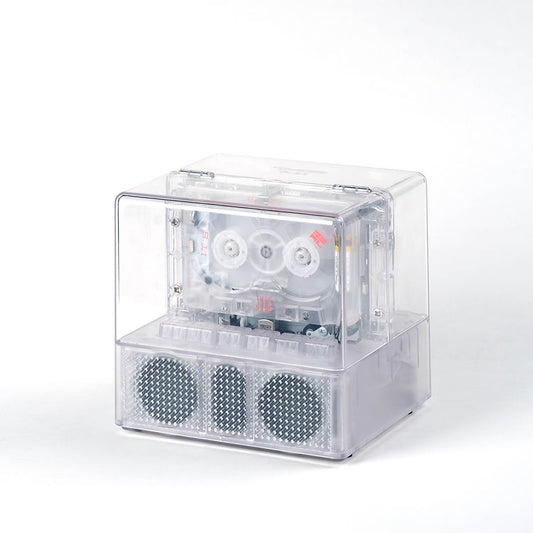 [Limited] IT’S REAL Bluetooth Speaker + Cassette Player Combo Transparent Edition