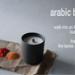 arabic bazaar / scented candle 190g // recollection series