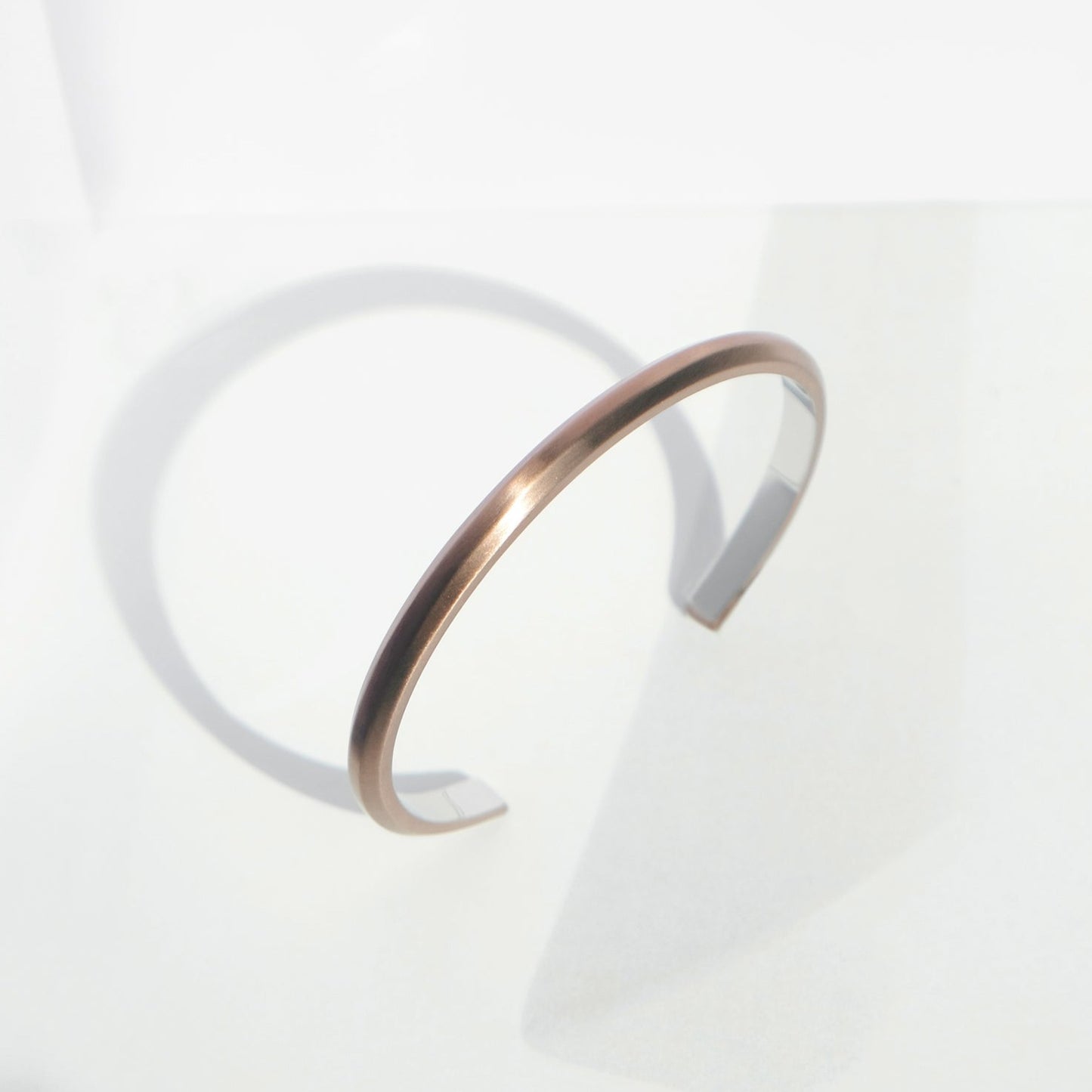 Bevel Cuff Bracelet | Bronze