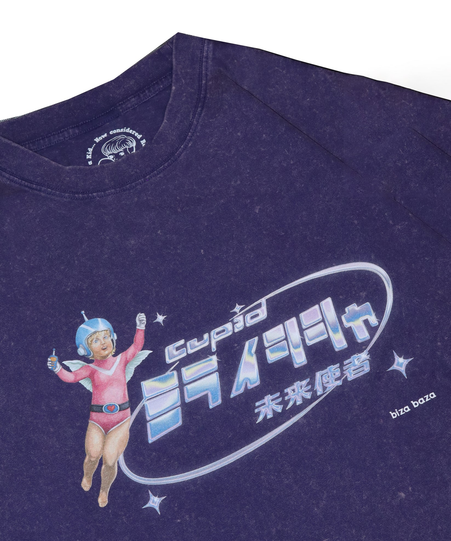 【Regular Size】Cupid From the Future Washed T-shirt