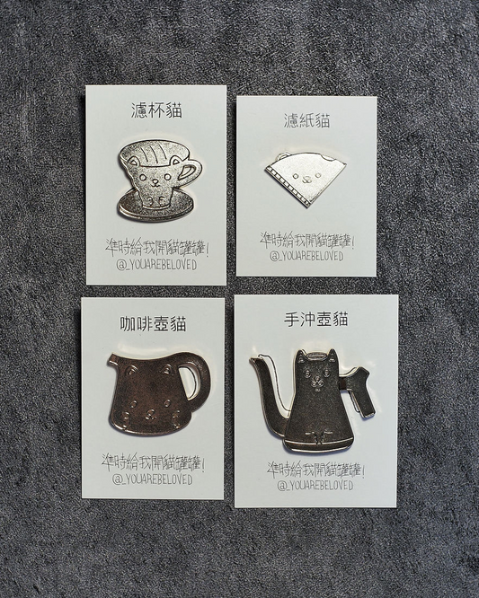 金色咖啡貓🐈喵喵襟章